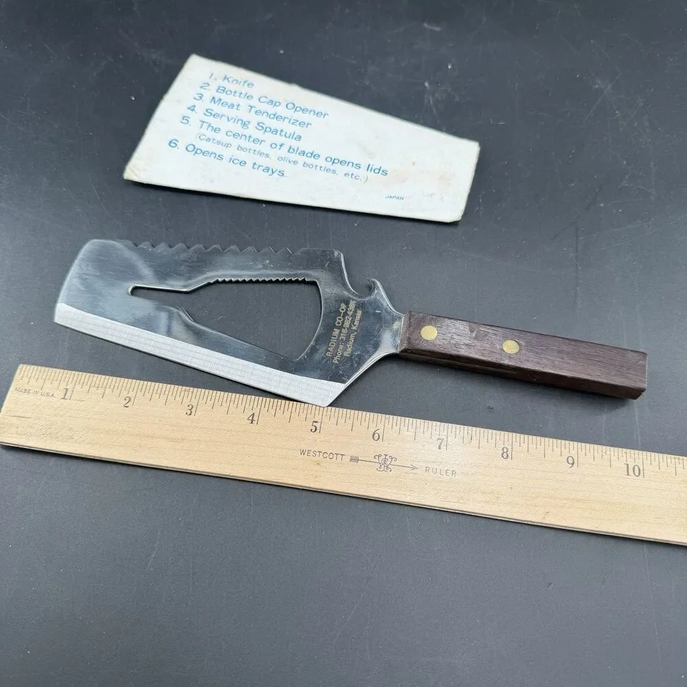 Vintage Klever Kleever Meat Cleaver Multi-Purpose Tool 11